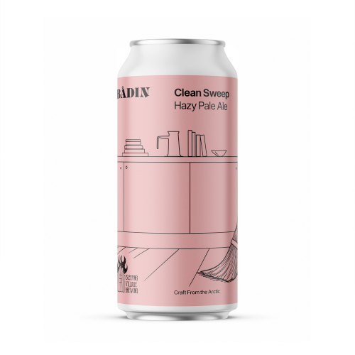 Bådin Bryggeri - Clean Sweep - Hazy Pale Ale with Motueka and Citra
