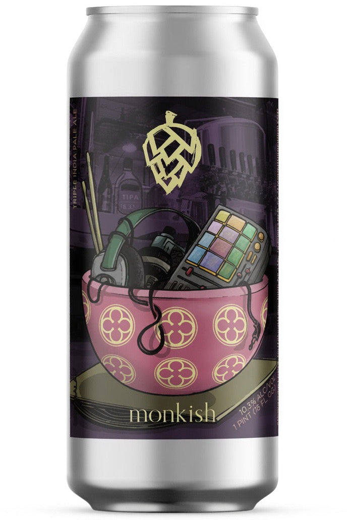 Monkish - Beat Salad - Triple IPA w/ Galaxy and Riwaka.