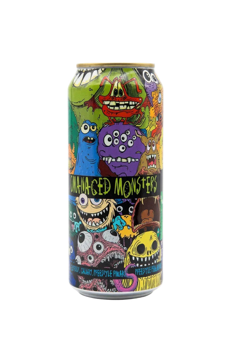 Rar & North Park - Mismanaged Monsters - Hop Saturated Triple NEIPA