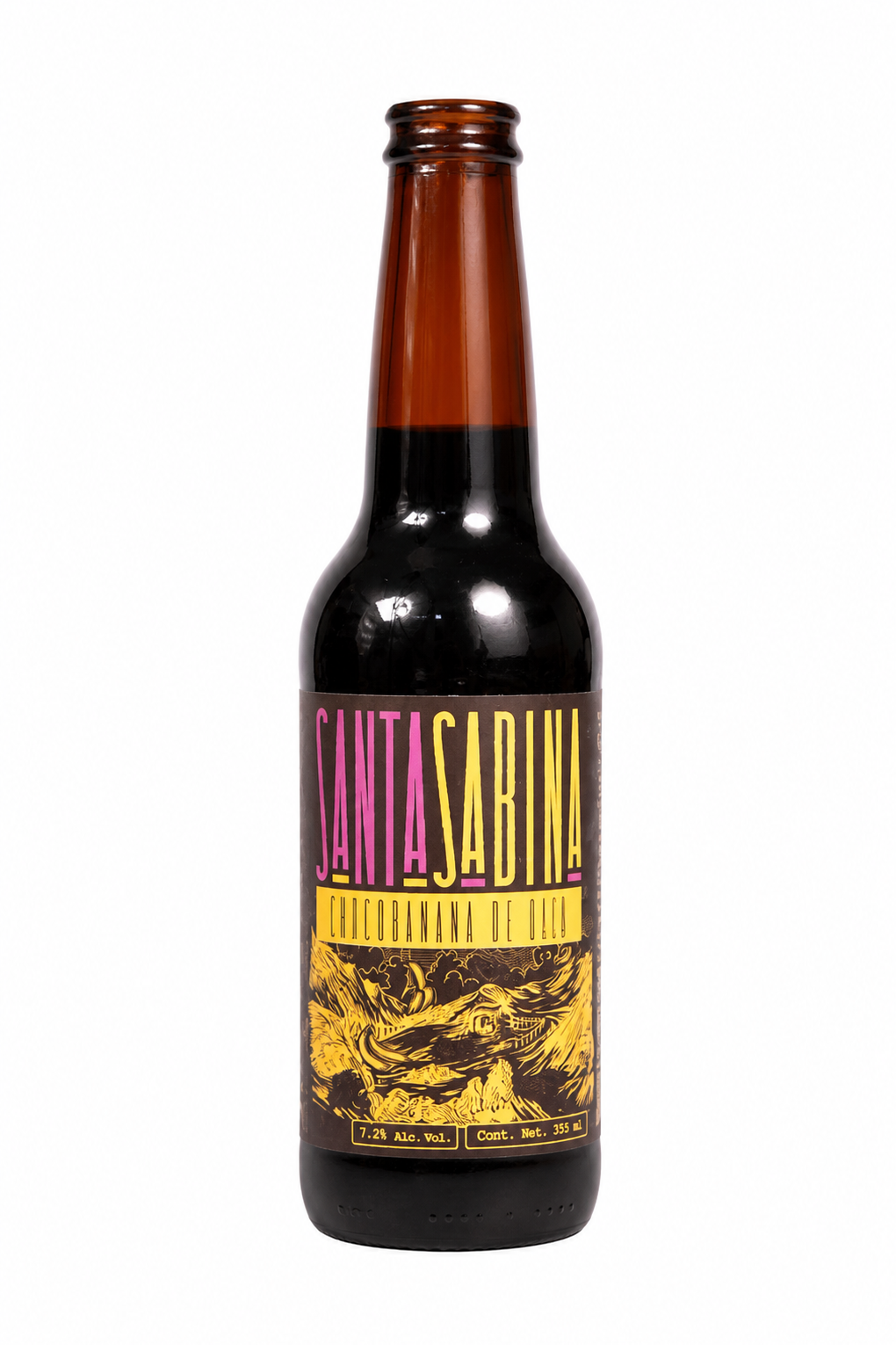 Santa Sabina - Chocobanana de Olla - Stout con plátano y chocolate - 7.2%&nbsp;
