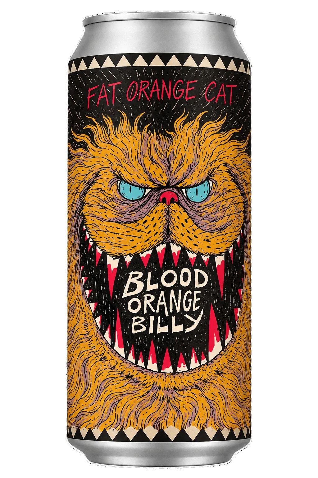 Fat Orange Cat - Blood Orange Billy - New England IPA with Blood Orange