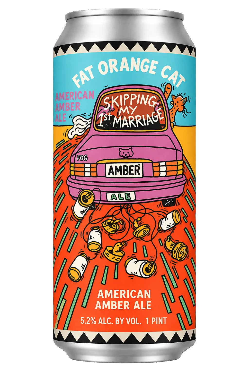 Fat Orange Cat - Skipping My First Marriage - American Amber Ale