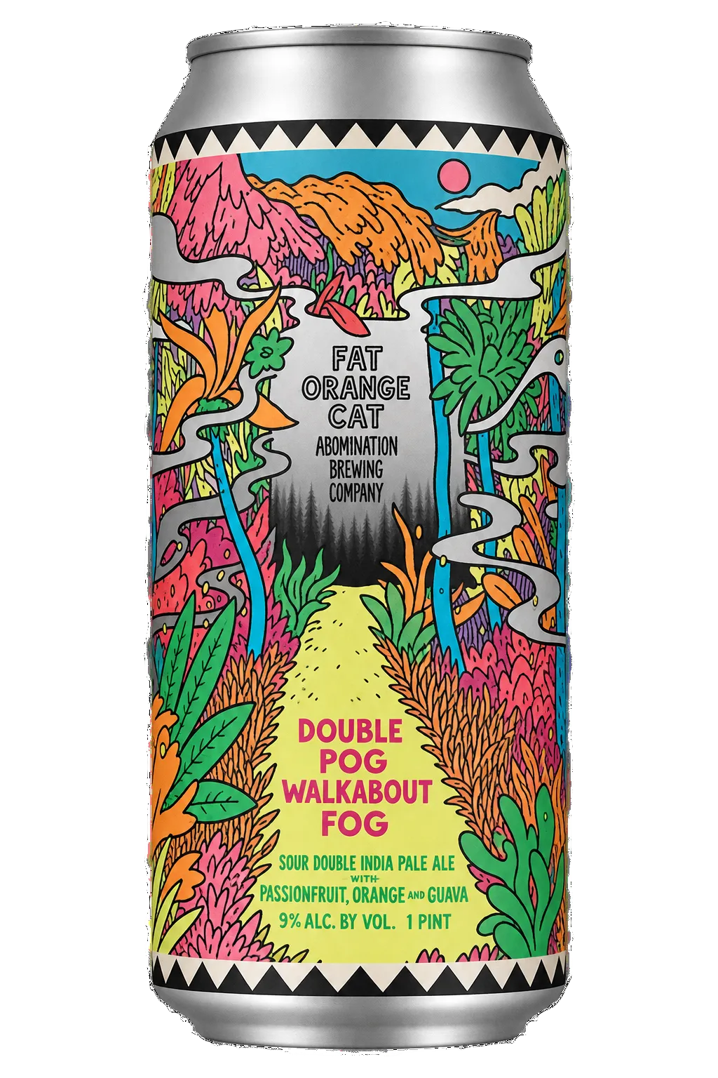 Fat Orange Cat x Abomination - Walkabout - Sour Double IPA with Passionfruit, Orange and Guava