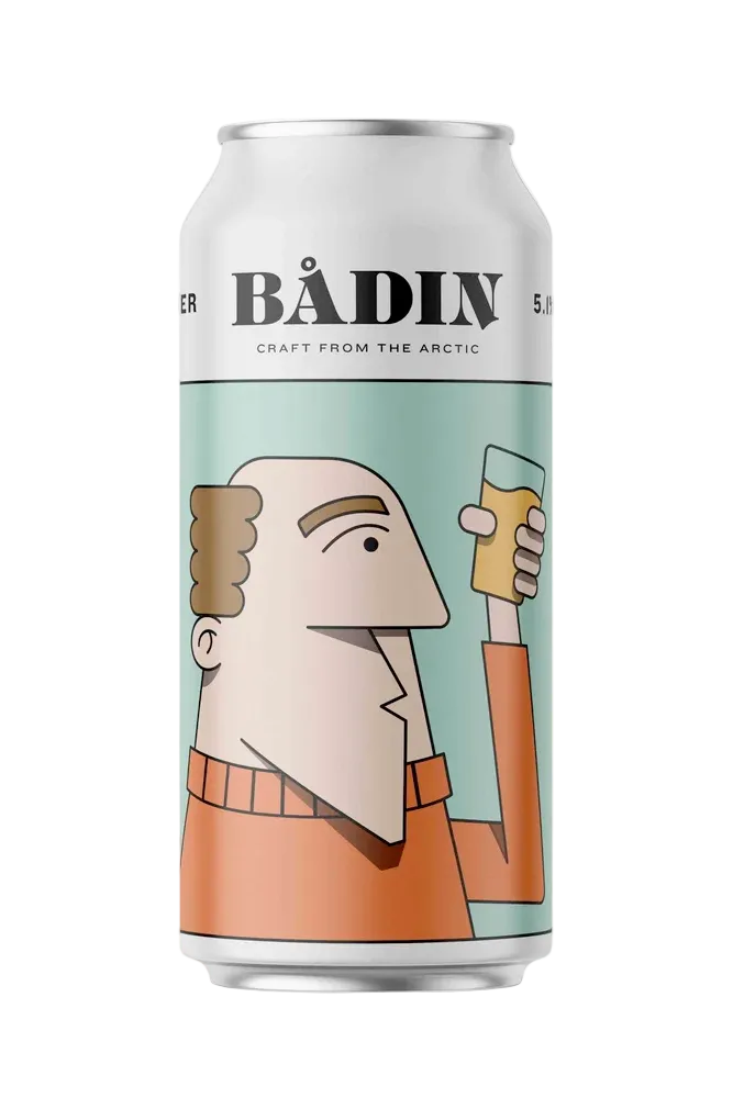 Bådin Bryggeri - Pilsner - Gluten Free German Pilsner