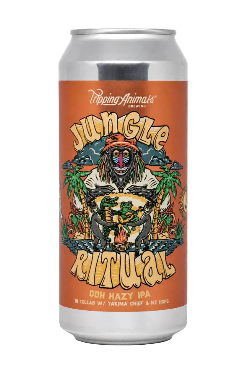 Tripping Animals - Jungle Ritual (DDH Hazy IPA with Nelson Sauvin Cryo, Nelson Hyperboost and Krush)