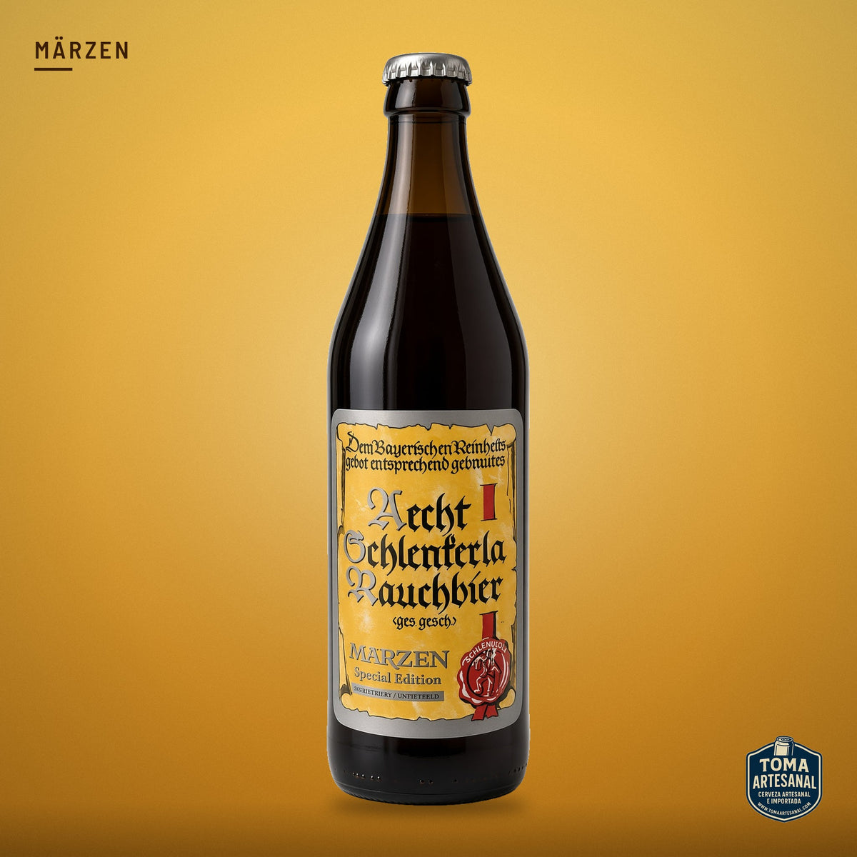 Cerveza Aecht Schlenkerla - Märzen Special Edition Unfiltriert – Unfiltered Marzen | Toma Artesanal