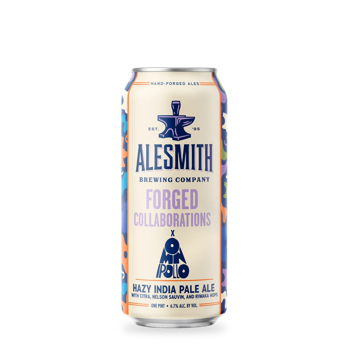 Cerveza Alesmith x Omnipollo - Forged Collaboration: Omnipollo Hazy IPA - Hazy IPA
