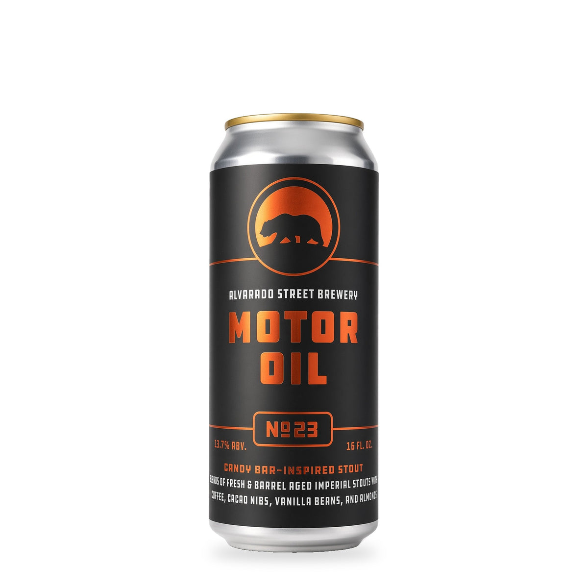 Cerveza Alvarado Street - Motor Oil No 23 - Barrel Aged Candy Bar Inspired Imperial Stout