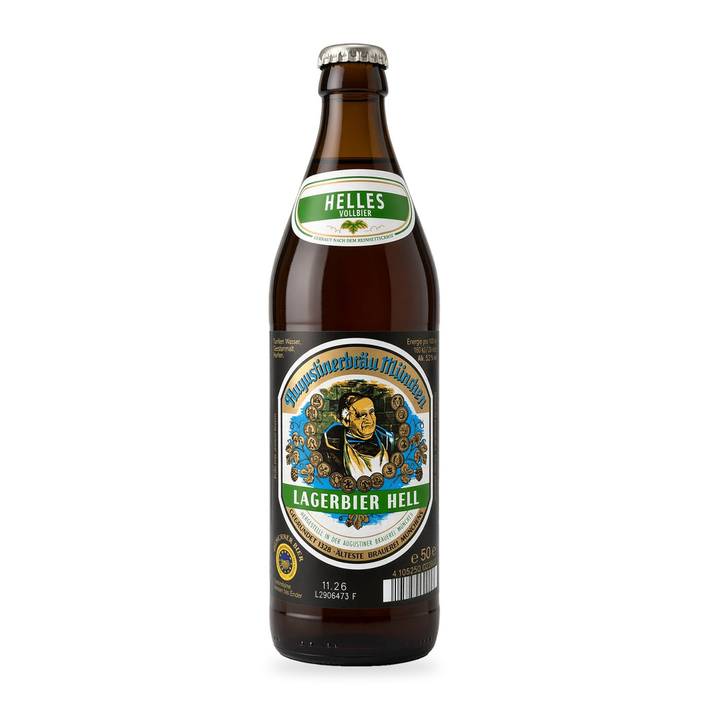 Cerveza Augustiner-Bräu München - Lagerbier Hell - Helles Lager