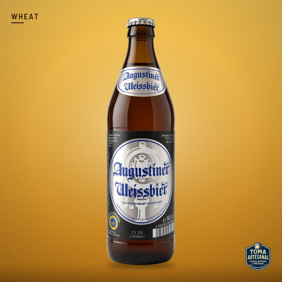Cerveza Augustiner-Bräu München - Weissbier – Wheat Beer / Hefeweizen | Toma Artesanal