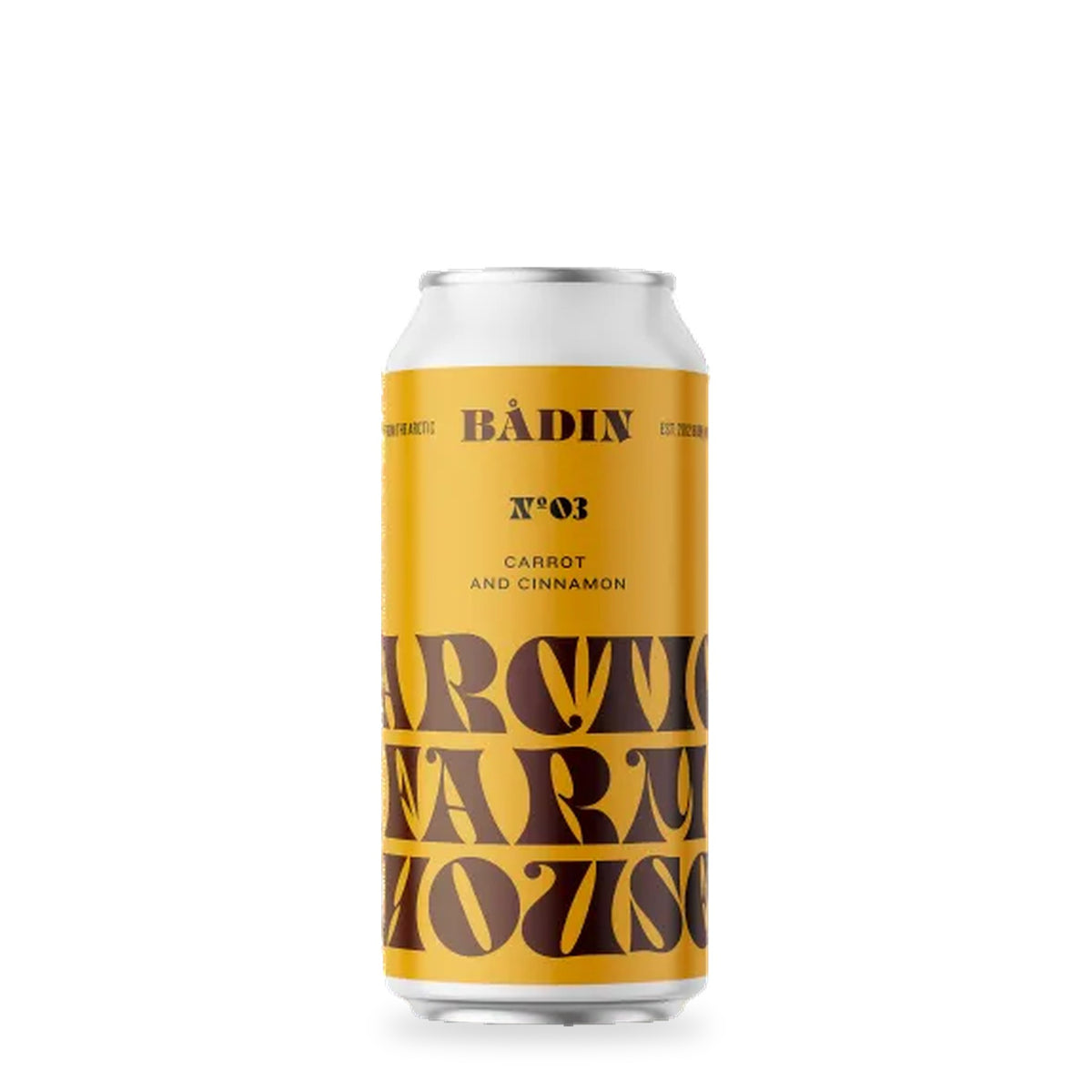 Cerveza Bådin Bryggeri - Arctic Farmhouse No 3 - Farmhouse with Kveik Yeast, Carrots and Cinnamon