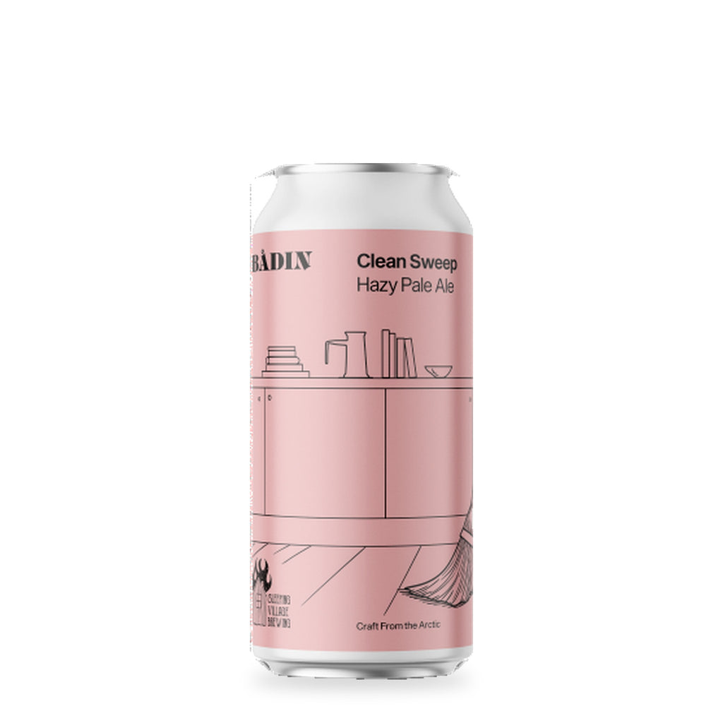 Cerveza Bådin Bryggeri - Clean Sweep - Hazy Pale Ale with Motueka and Citra