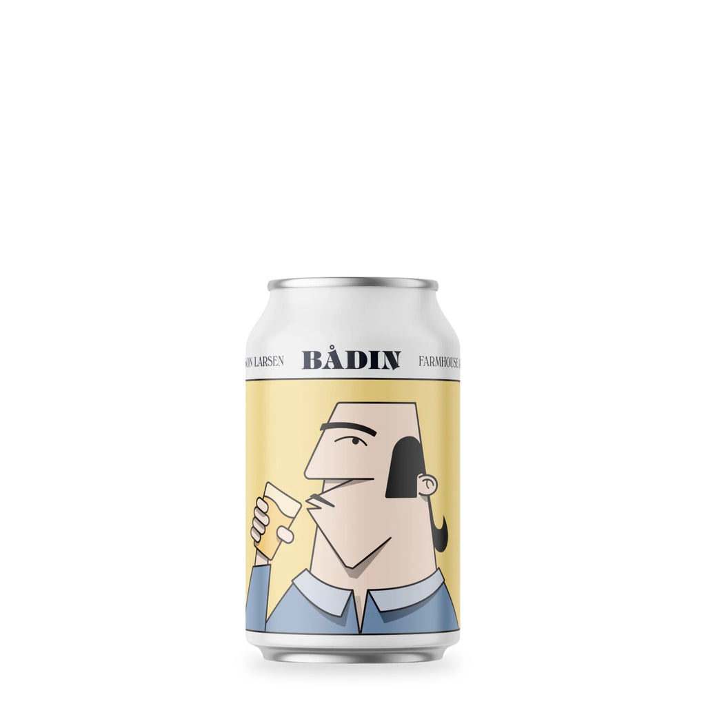 Cerveza Bådin Bryggeri - Saison Larsen - Farmhouse Ale with Lime Peel