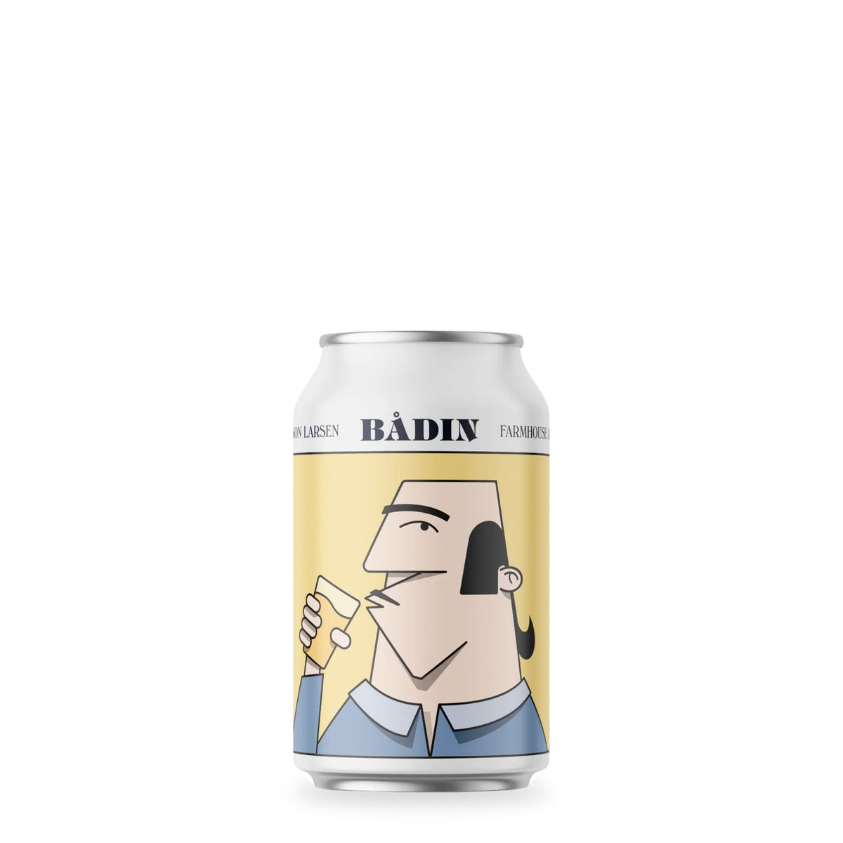 Cerveza Bådin Bryggeri - Saison Larsen - Farmhouse Ale with Lime Peel
