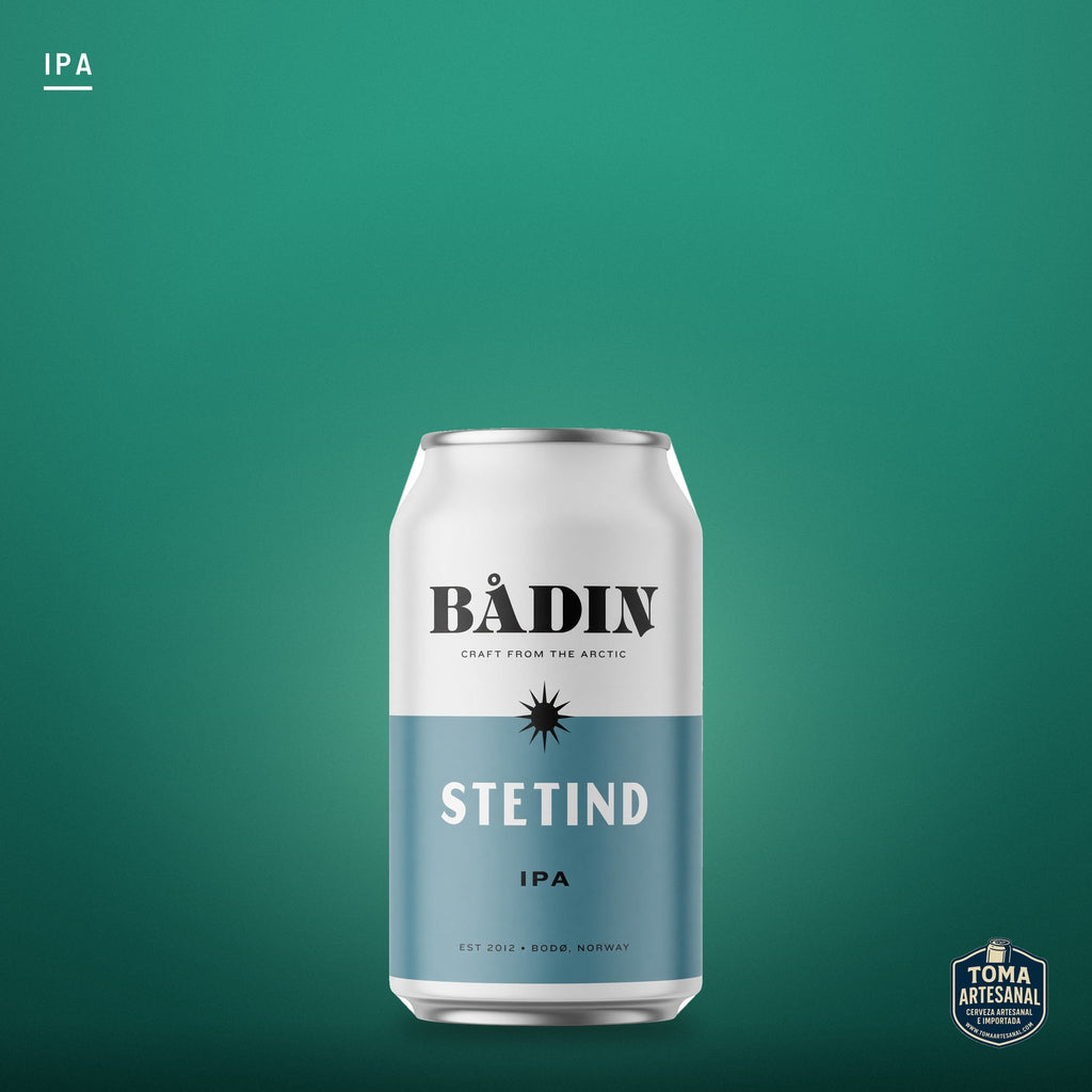 Cerveza Bådin Bryggeri - Stetind IPA – Session IPA | Toma Artesanal
