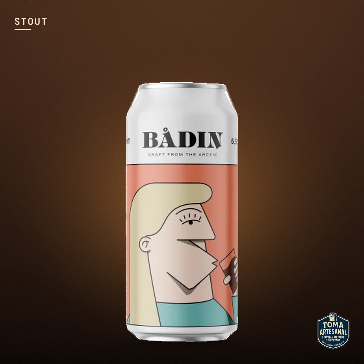 Cerveza Bådin Bryggeri - Stout – Classic Stout | Toma Artesanal