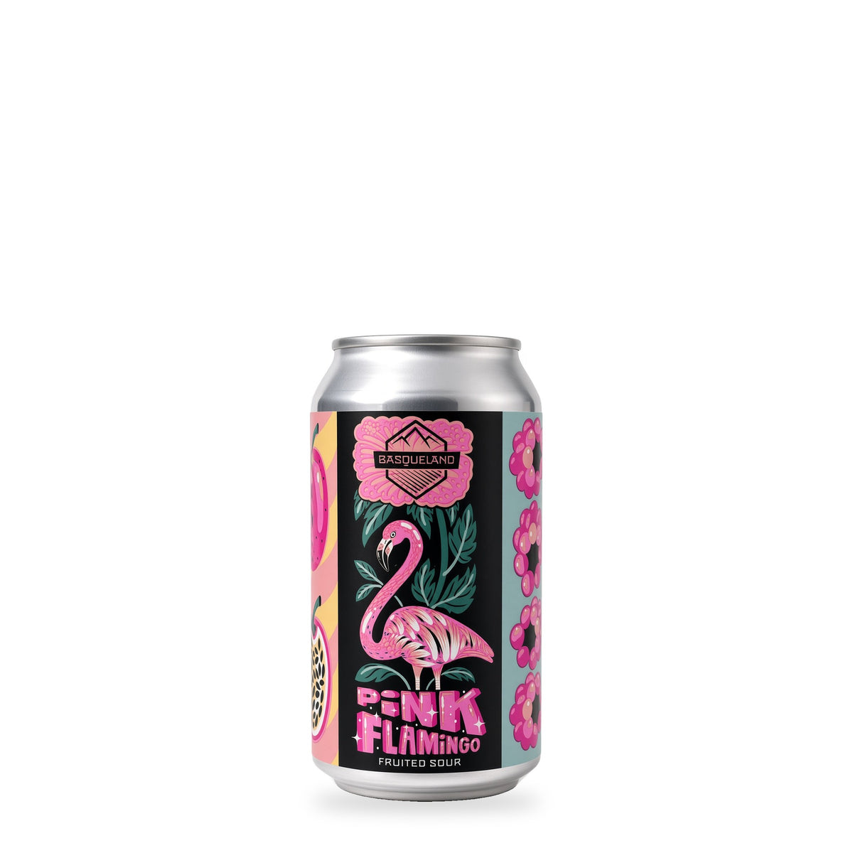 Cerveza Basqueland - Pink Flamingo - Fruited Sour with Raspberry, Passion Fruit & Hibiscus