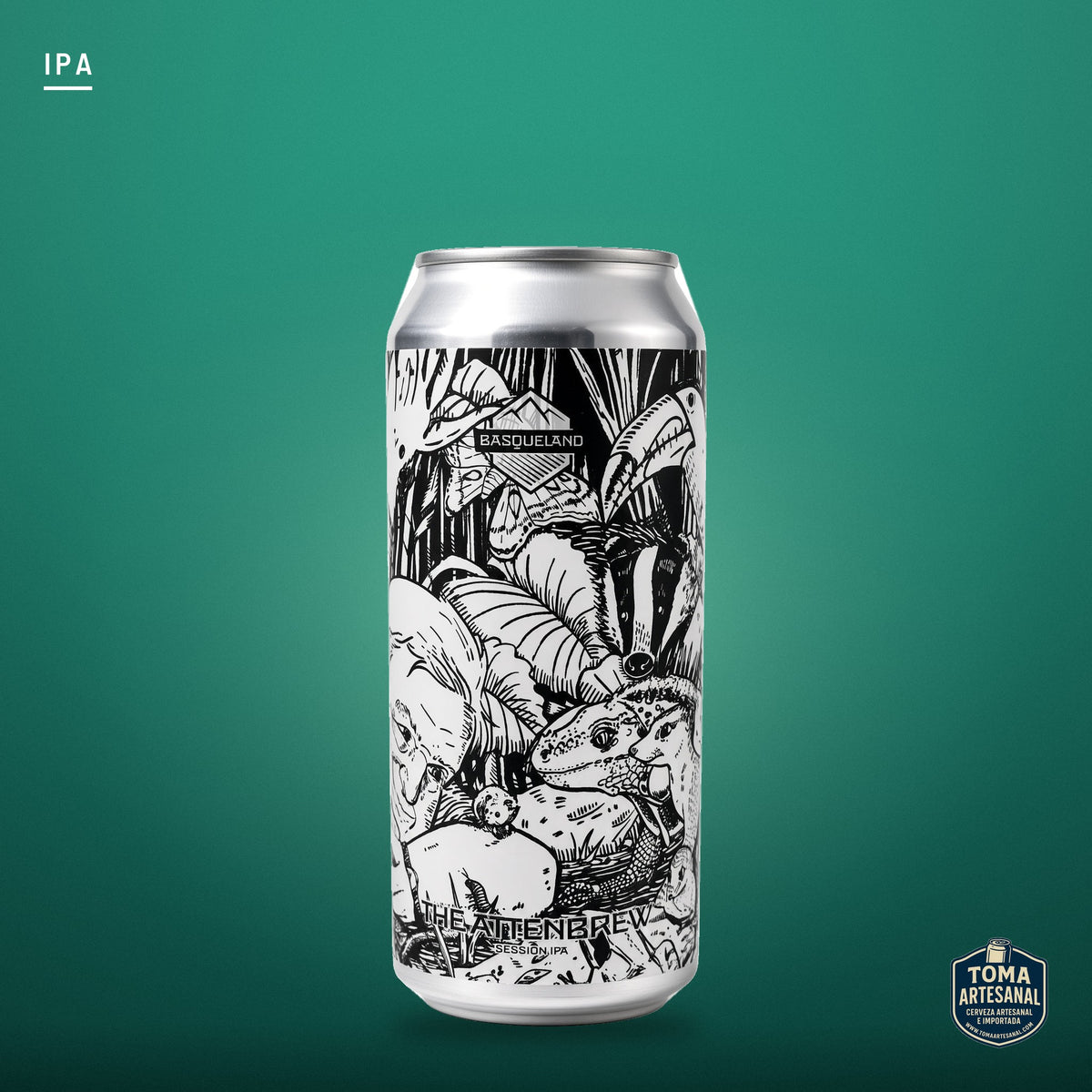 Cerveza Basqueland - The Attenbrew – Session IPA | Toma Artesanal