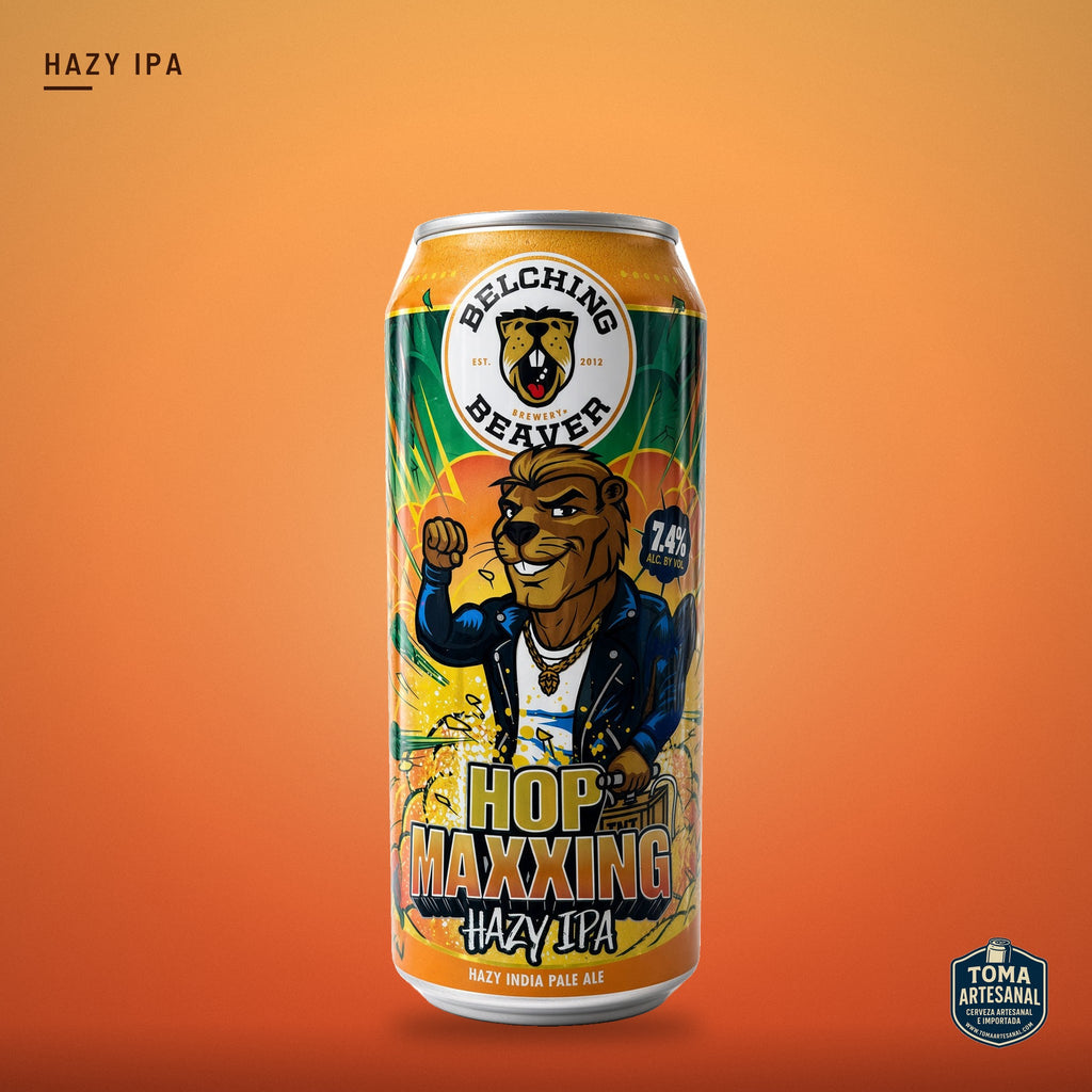Cerveza Belching Beaver - Hop Maxxing – Hazy IPA | Toma Artesanal