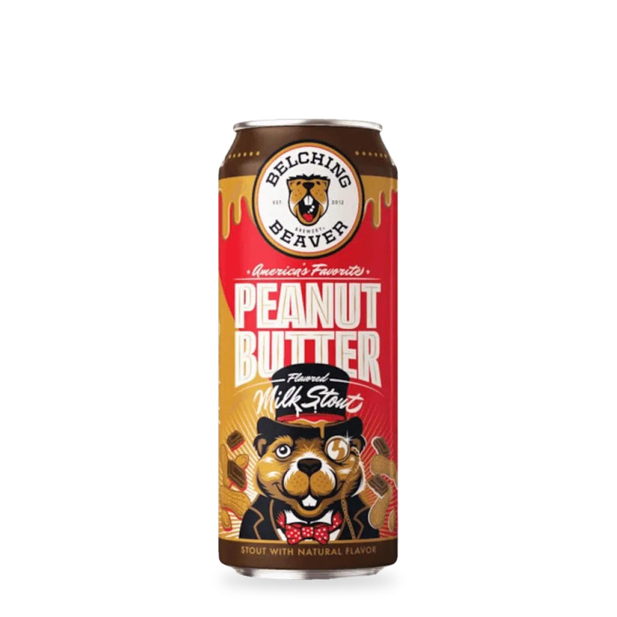 Cerveza Belching Beaver - Peanut Butter Milk Stout - Stout with Natural Flavors