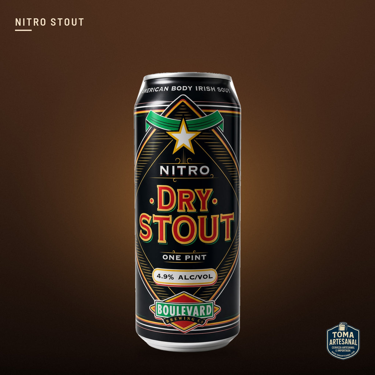 Cerveza Boulevard - Nitro Dry Stout – Nitro Dry Stout | Toma Artesanal