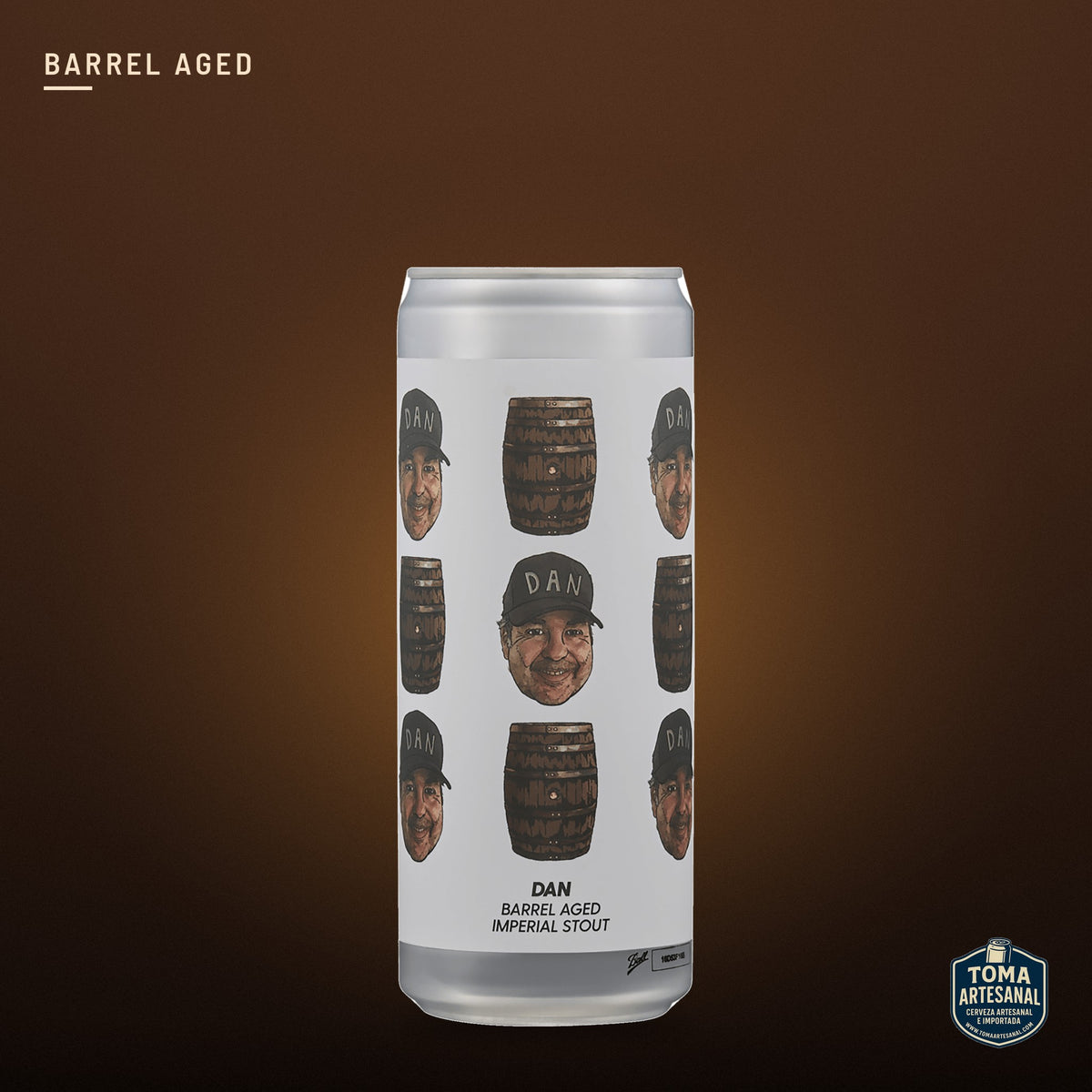 Cerveza Brewski - Dan – Barrel Aged Imperial Stout | Toma Artesanal