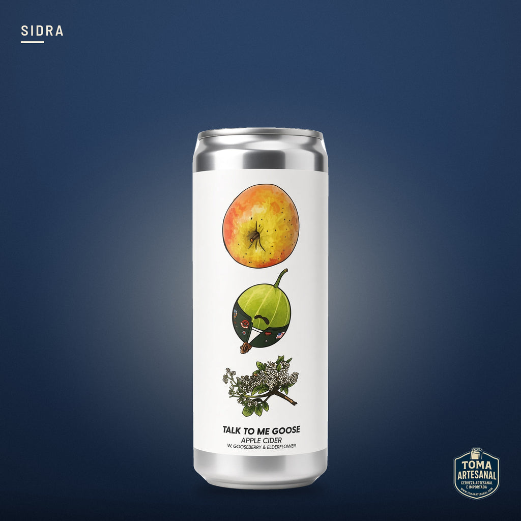 Cerveza Brewski x Kullamust - Talk To Me Gose – Apple Cider with Gooseberry & Elderflower | Toma Artesanal