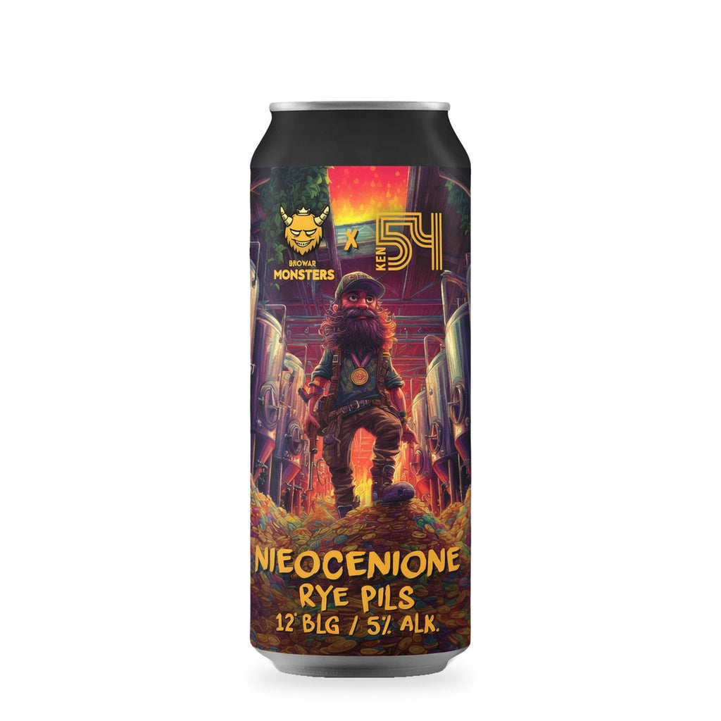 Cerveza Browar Monsters - Nieocenione (Rye Pils with Styrian Wolf, Saaz, Lubelski) | 5,00%