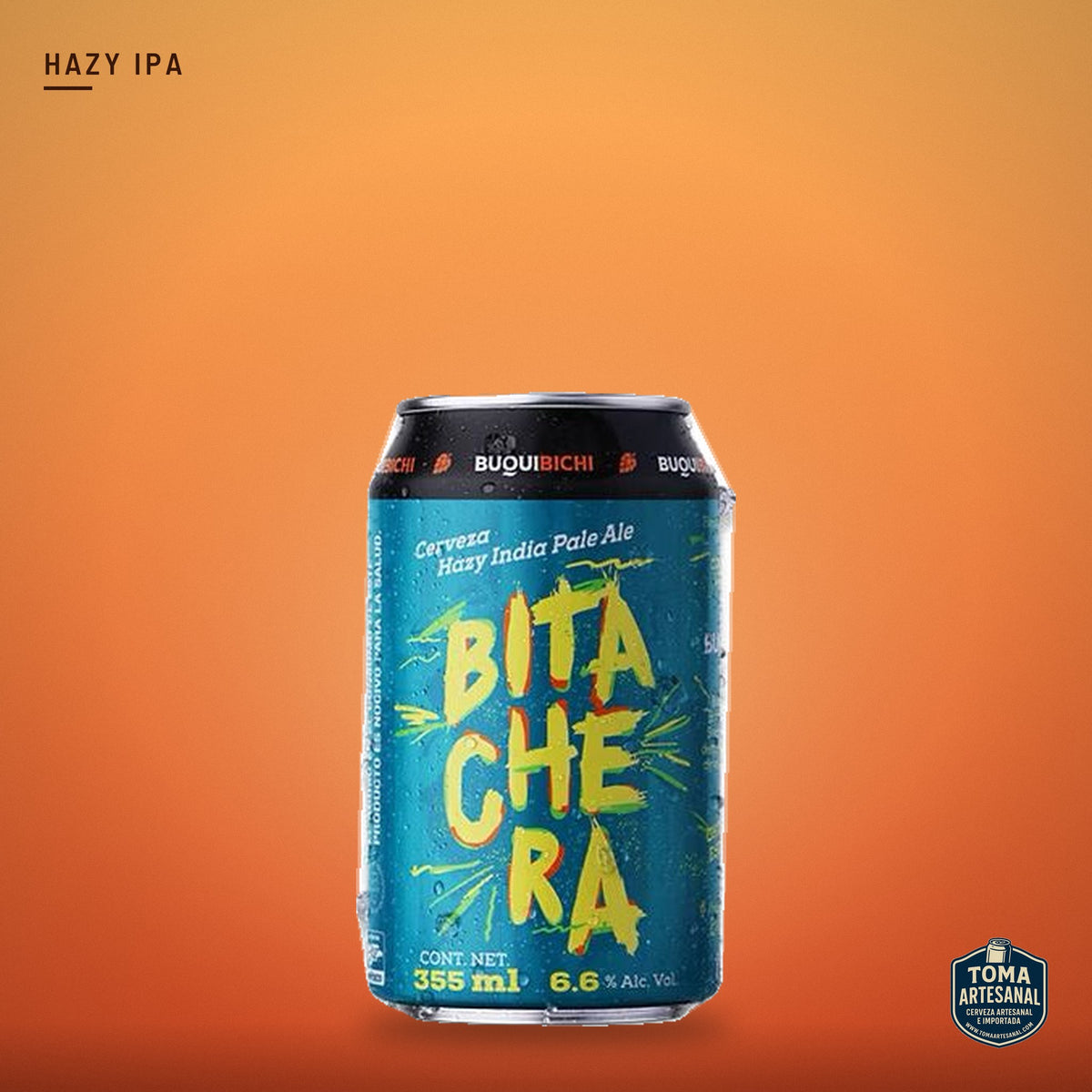 Cerveza Buqui Bichi - Bitachera – NEIPA | Toma Artesanal