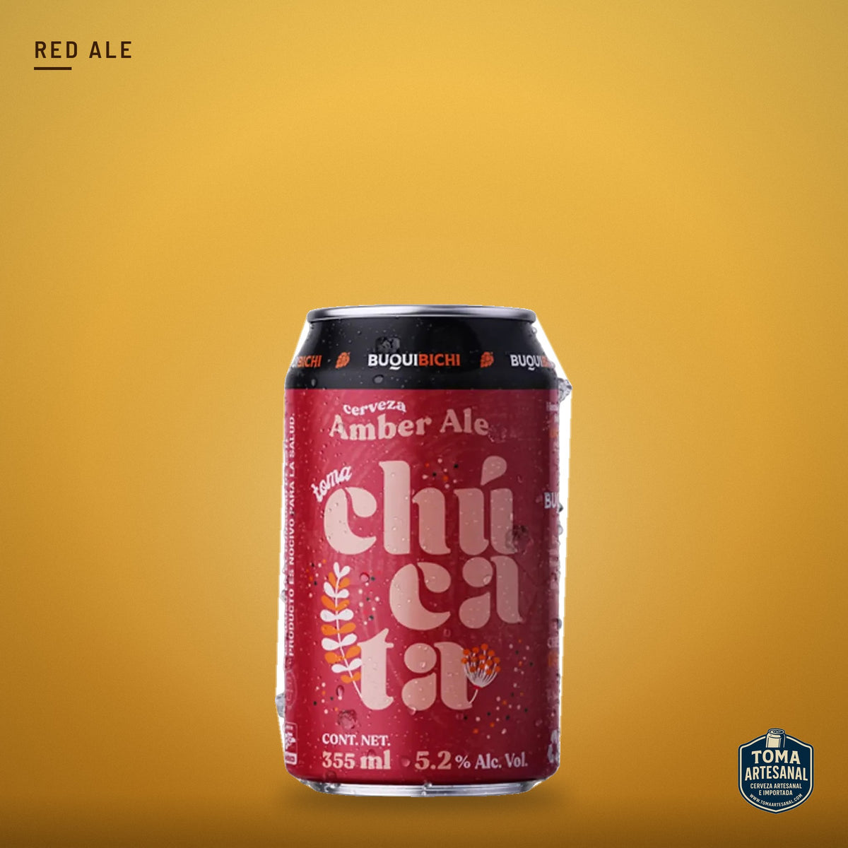 Cerveza Buqui Bichi - Chucata – Amber Ale | Toma Artesanal