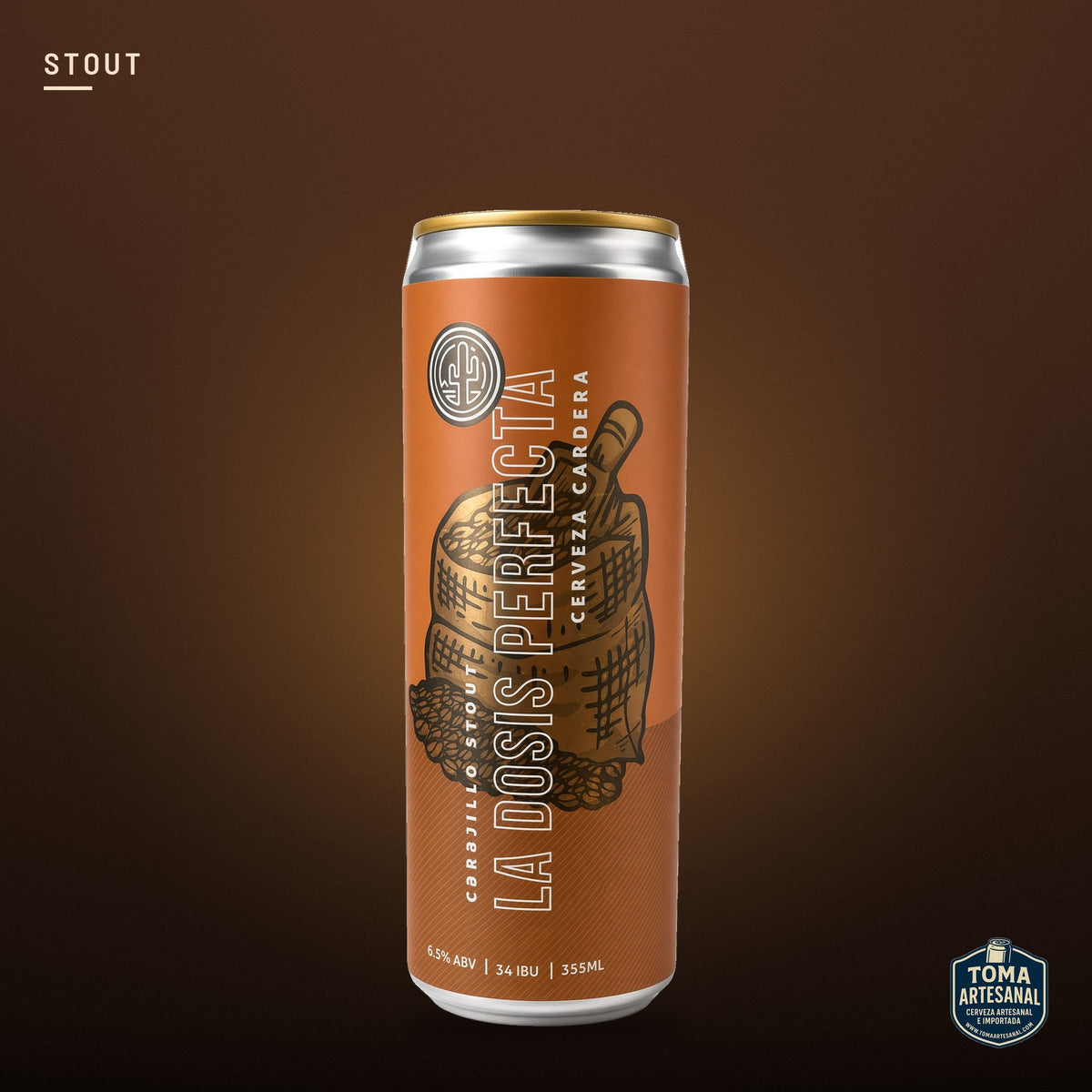 Cerveza Cardera - Dosis Perfecta – Carajillo Stout | Toma Artesanal