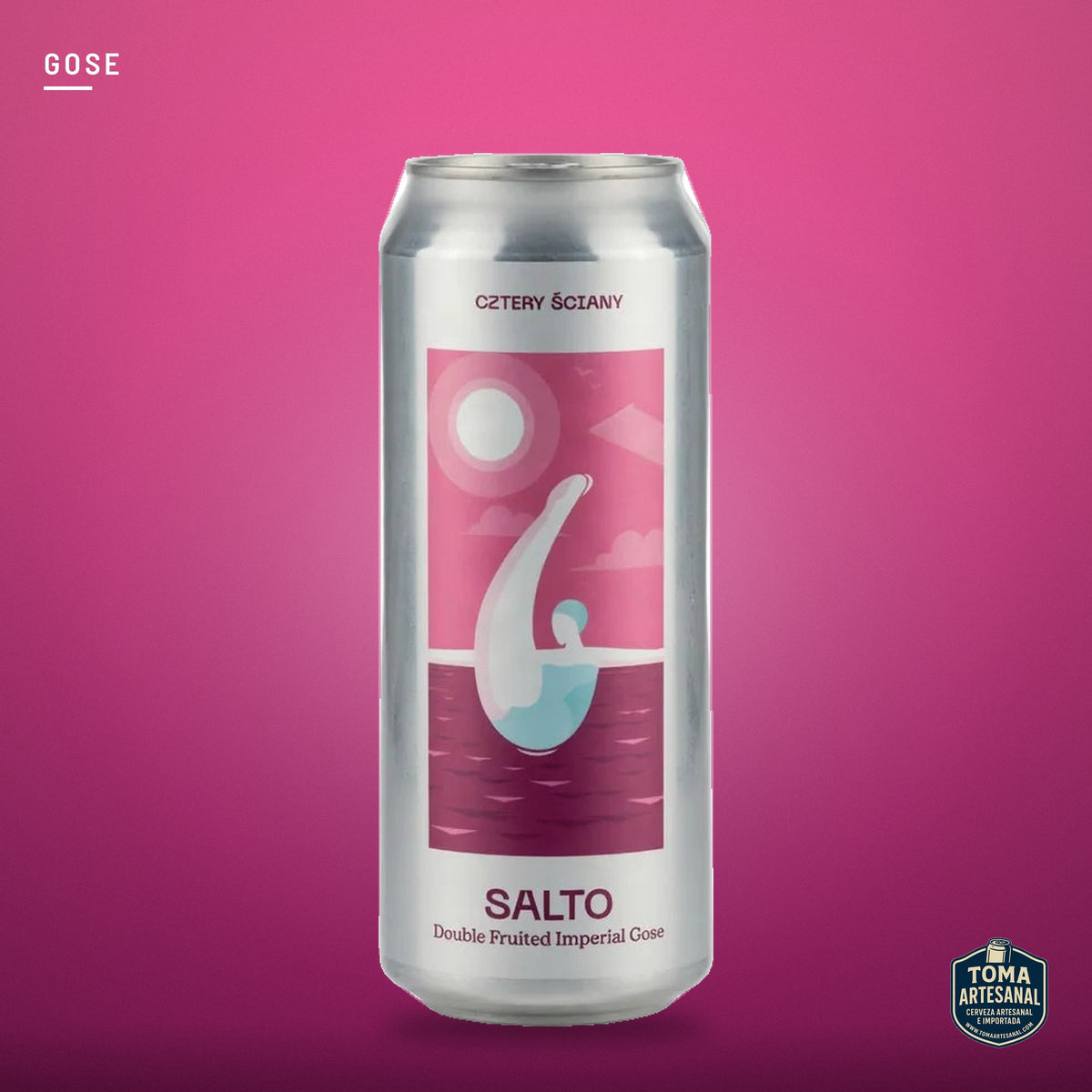 Cerveza Cztery Sciany - Salto – Double Fruited Imperial Gose | Toma Artesanal
