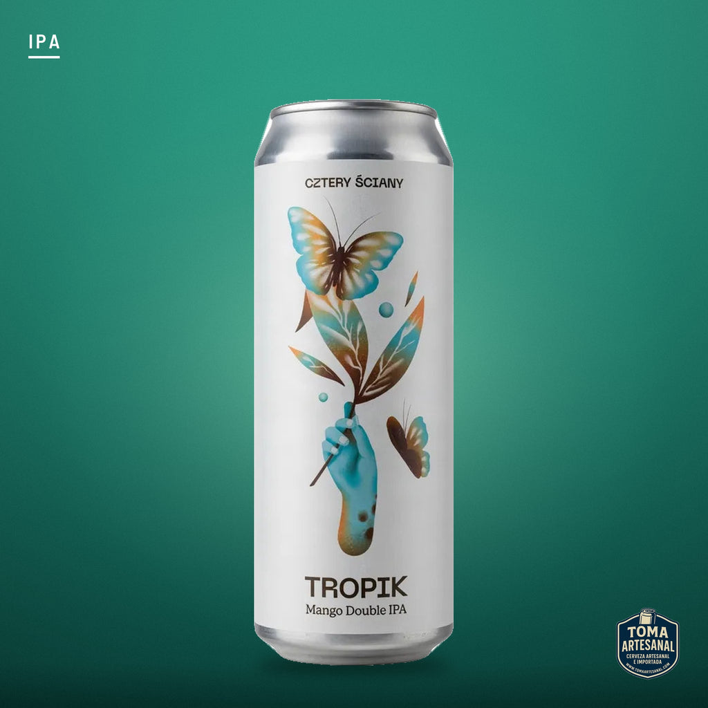 Cerveza Cztery Sciany - Tropik – Mango Double Ipa | Toma Artesanal