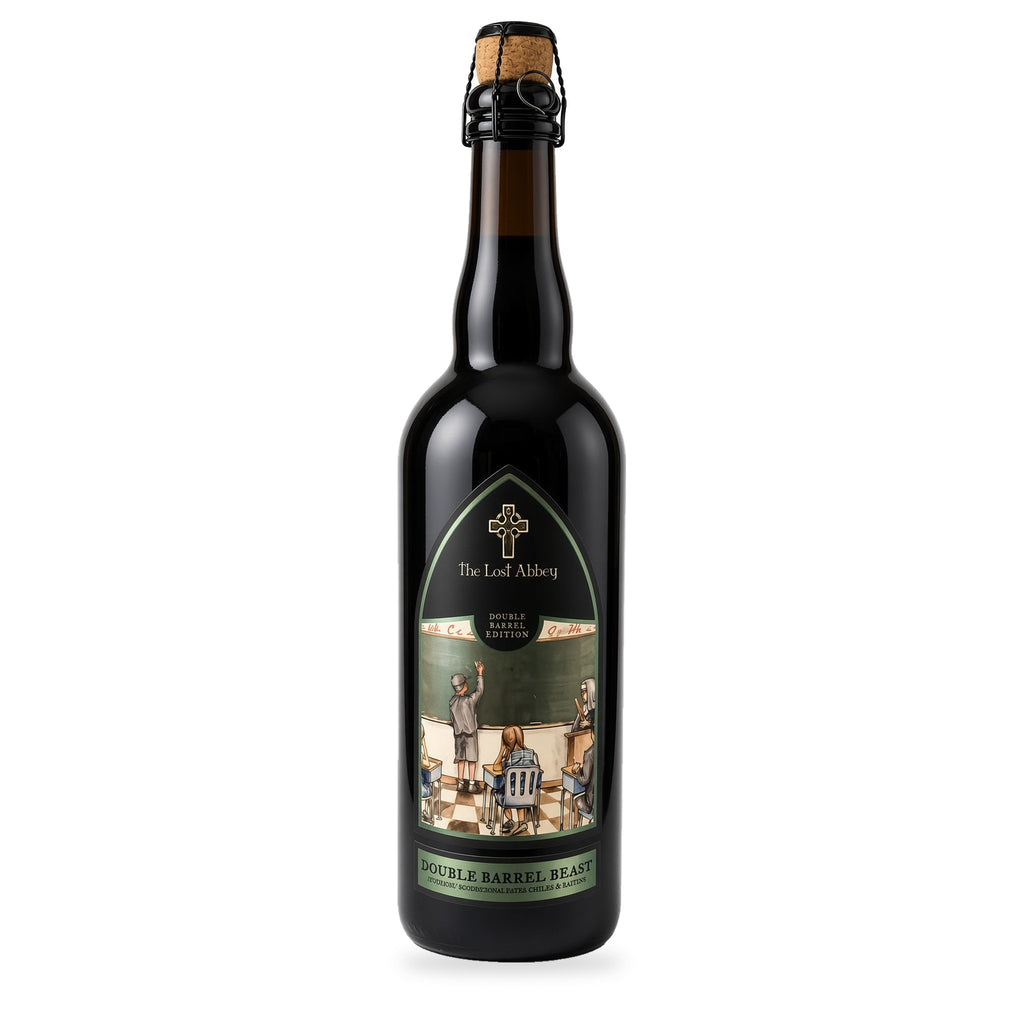 Cerveza The Lost Abbey - Double Barrel Beast (Vintage 2021) - Oak Aged Ale With Cinnamon