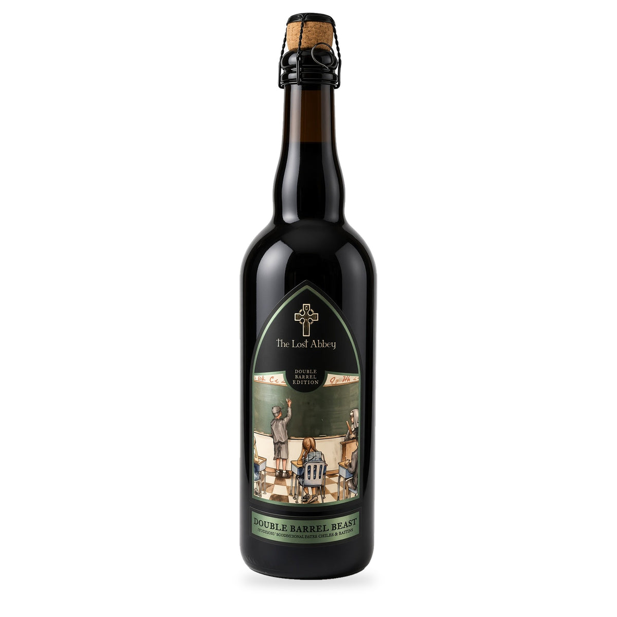 Cerveza The Lost Abbey - Double Barrel Beast (Vintage 2021) - Oak Aged Ale With Cinnamon