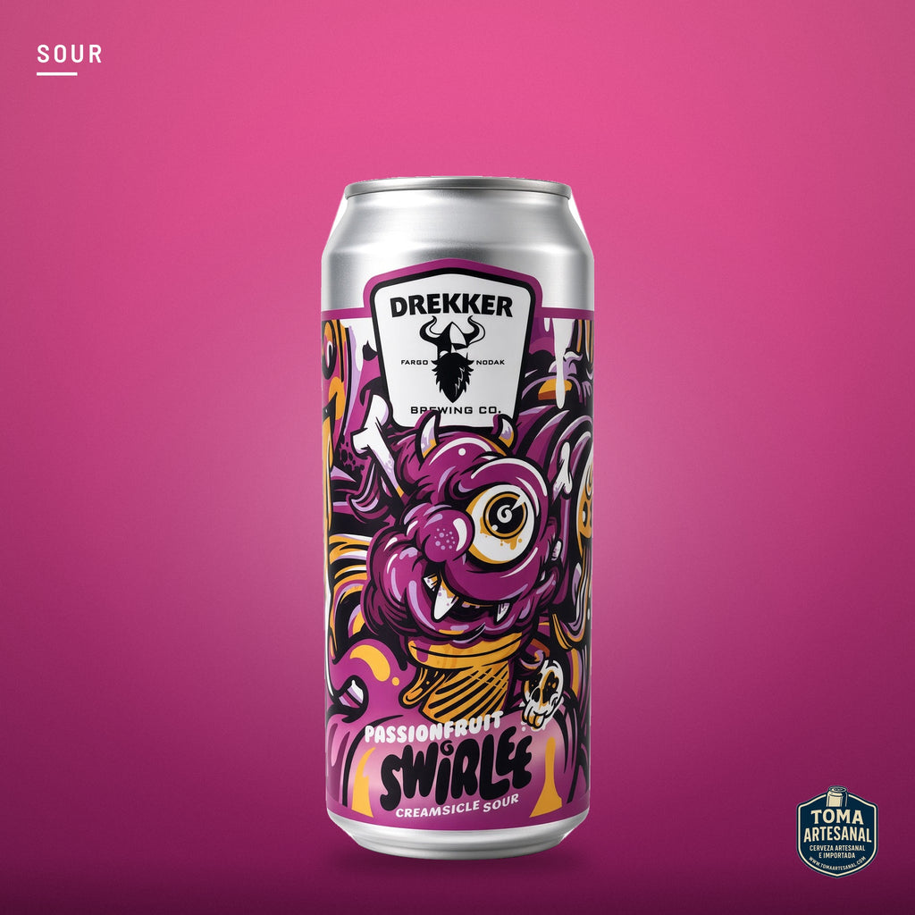 Cerveza Drekker - Swirlee: Passionfruit Creamsicle – Creamsicle Passionfruit Sour | Toma Artesanal