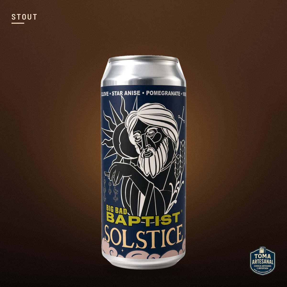 Cerveza Epic - Big Bad Baptist (Solstice) – Imperial Coffee Stout | Toma Artesanal