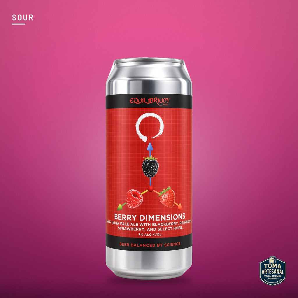 Cerveza Equilibrium - Berry Dimensions – Fruited Sour IPA | Toma Artesanal