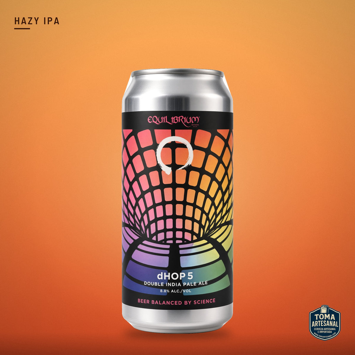 Cerveza Equilibrium - dHop5 – Double Hazy IPA | Toma Artesanal