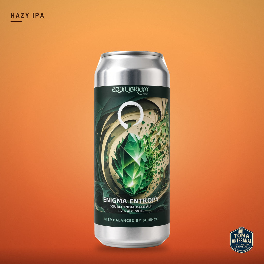 Cerveza Equilibrium - Enigma Entropy – Double Hazy IPA | Toma Artesanal