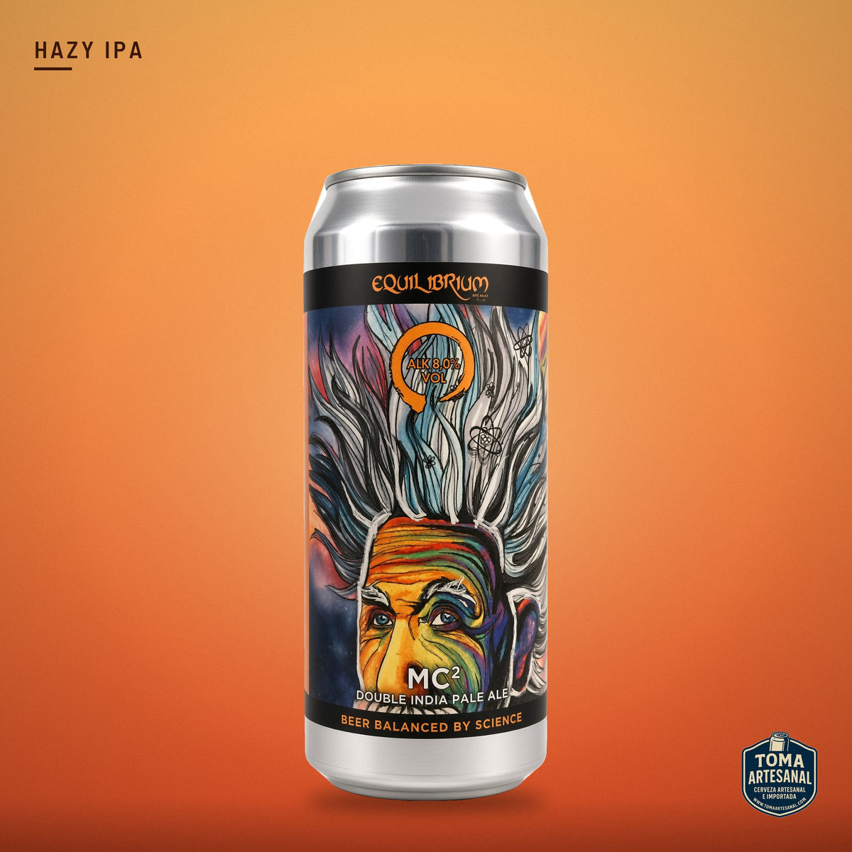Cerveza Equilibrium - MC² – Double Hazy IPA | Toma Artesanal