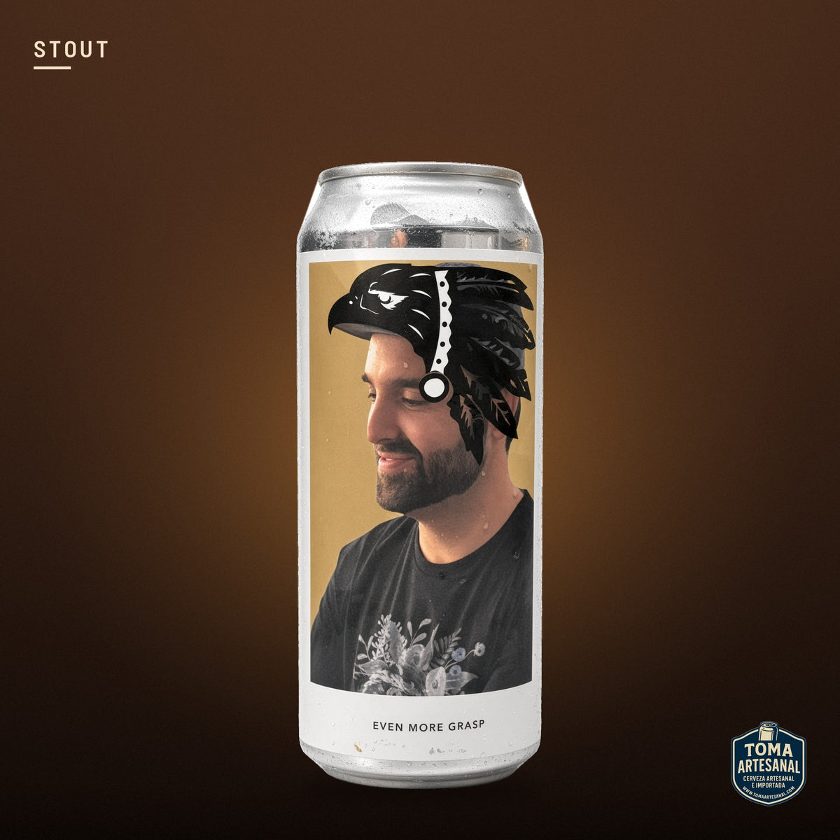 Cerveza Evil Twin x Horus- Even More GRASP - Imperial Stout with Ethiopian Coffee and Hazelnuts – Stout | Toma Artesanal