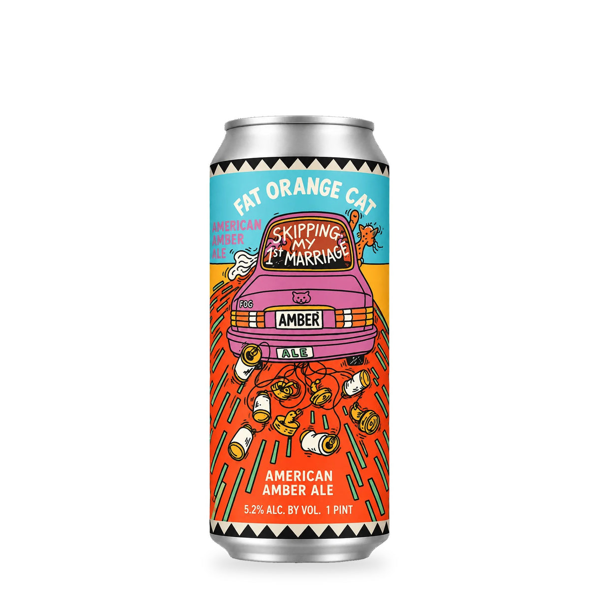 Cerveza Fat Orange Cat - Skipping My First Marriage - American Amber Ale