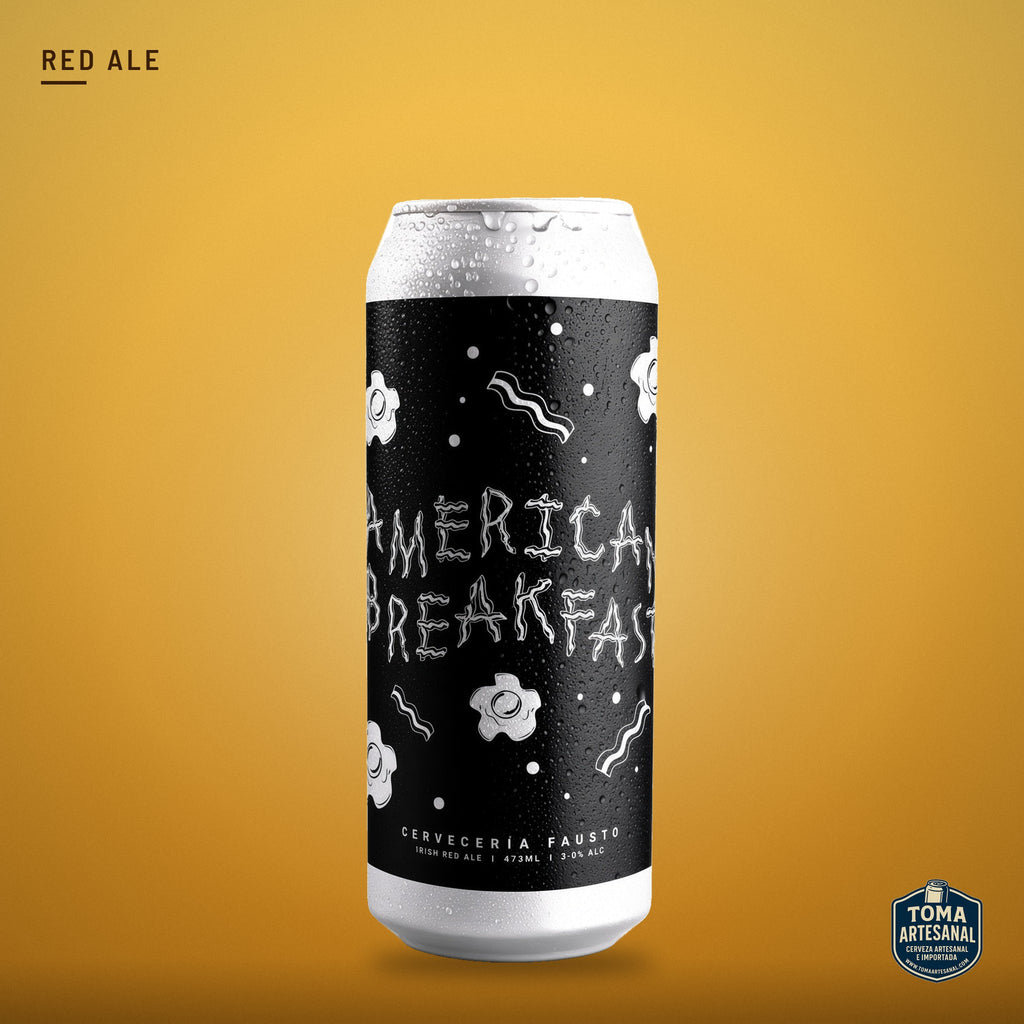 Cerveza Fausto - American Breakfast – Red Ale | Toma Artesanal