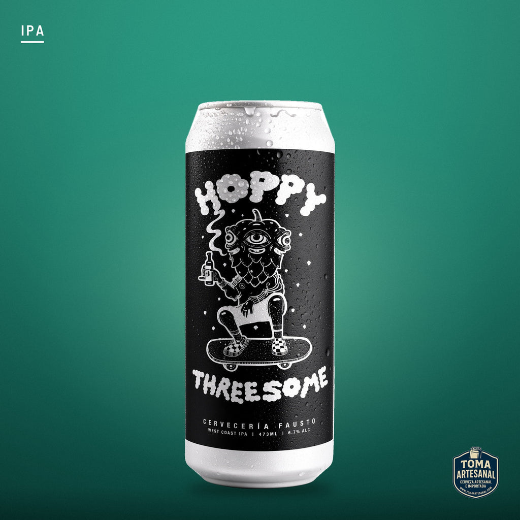 Cerveza Fausto - Hoppy Threesome – West Coast IPA | Toma Artesanal