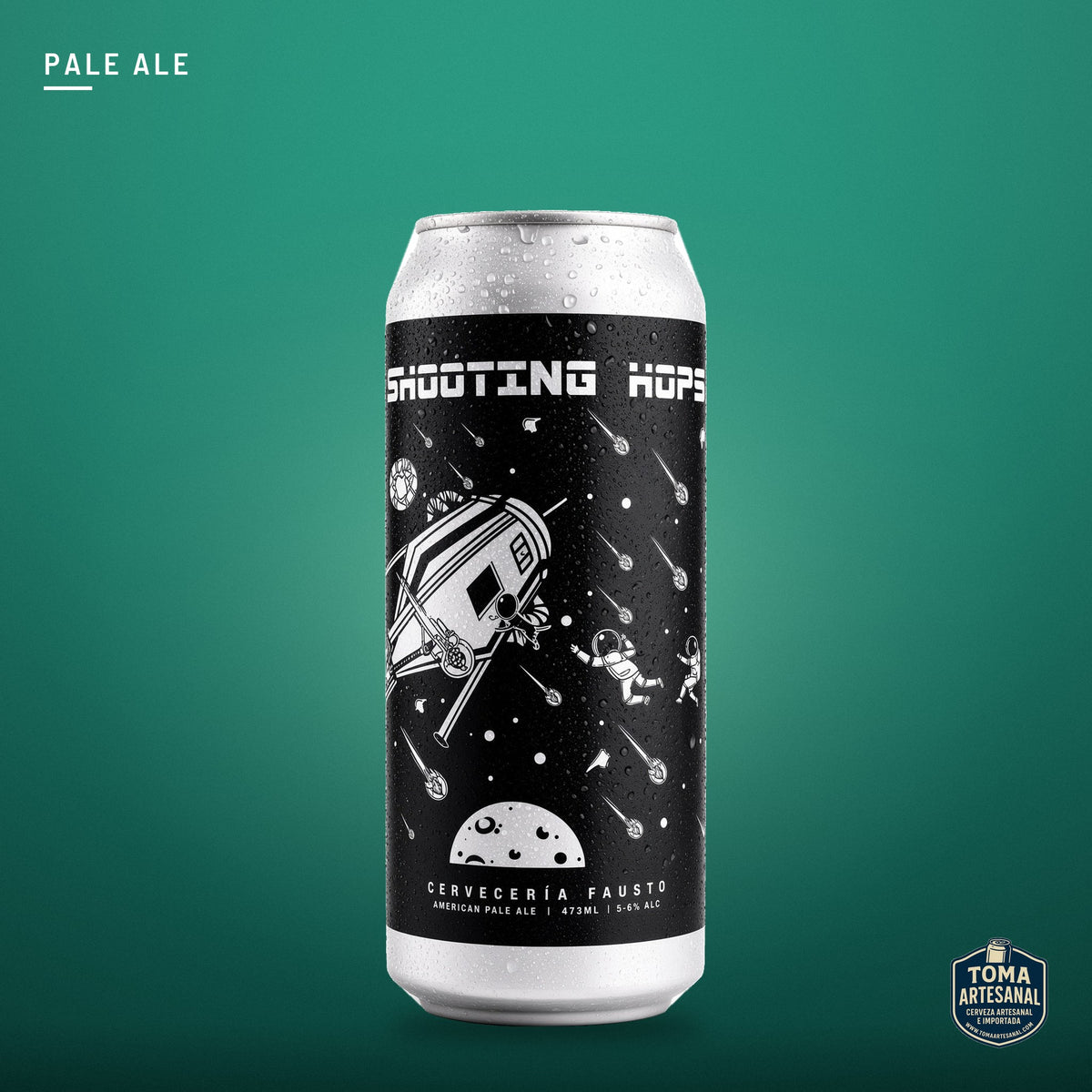 Cerveza Fausto - Shooting Hops- American Pale Ale – Pale Ale | Toma Artesanal