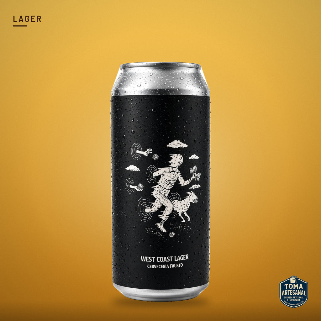 Cerveza Fausto - West Coast Lager – India Pale Lager | Toma Artesanal