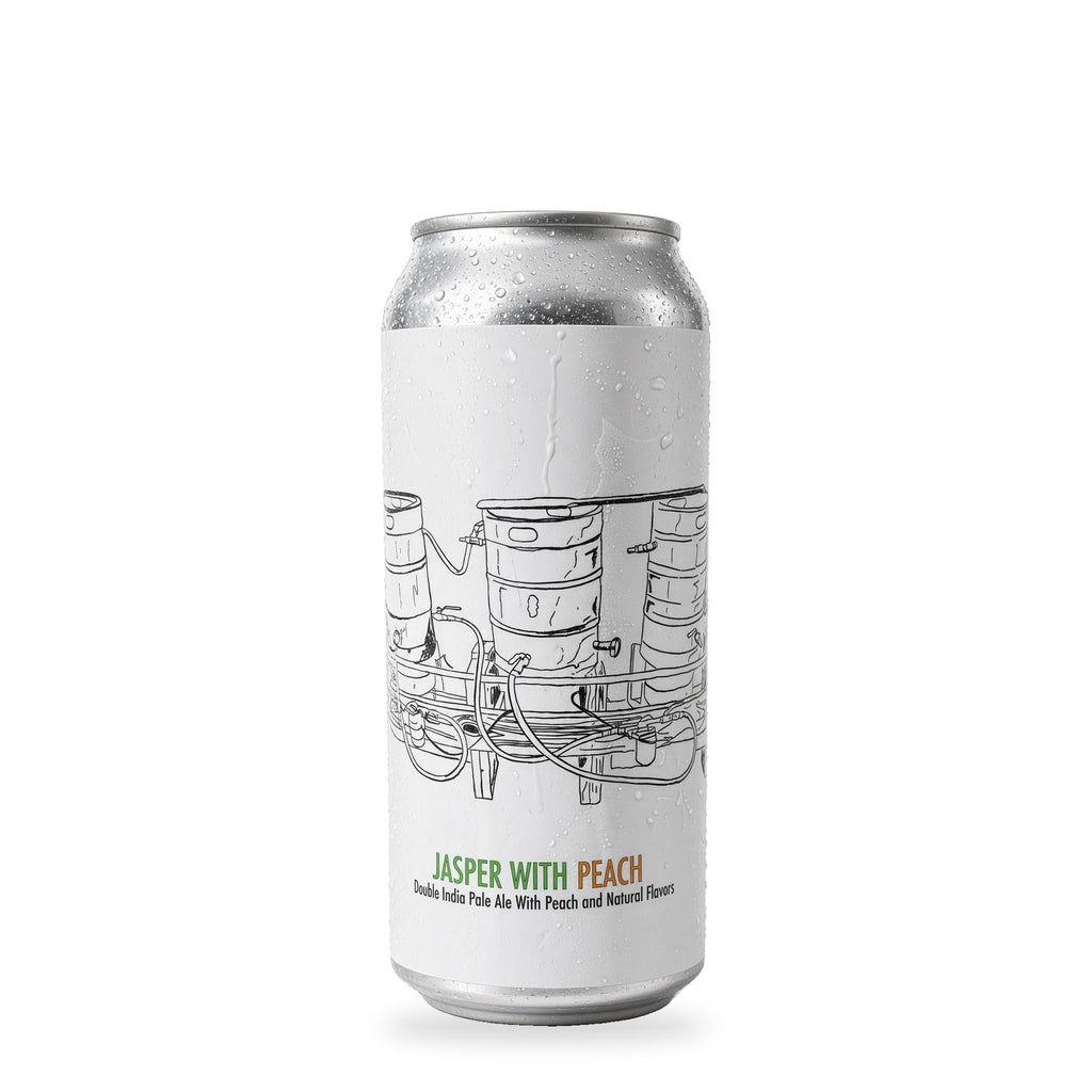 Cerveza Fidens - Jasper With Peach - Double Hazy IPA with Peach & Natural Flavors