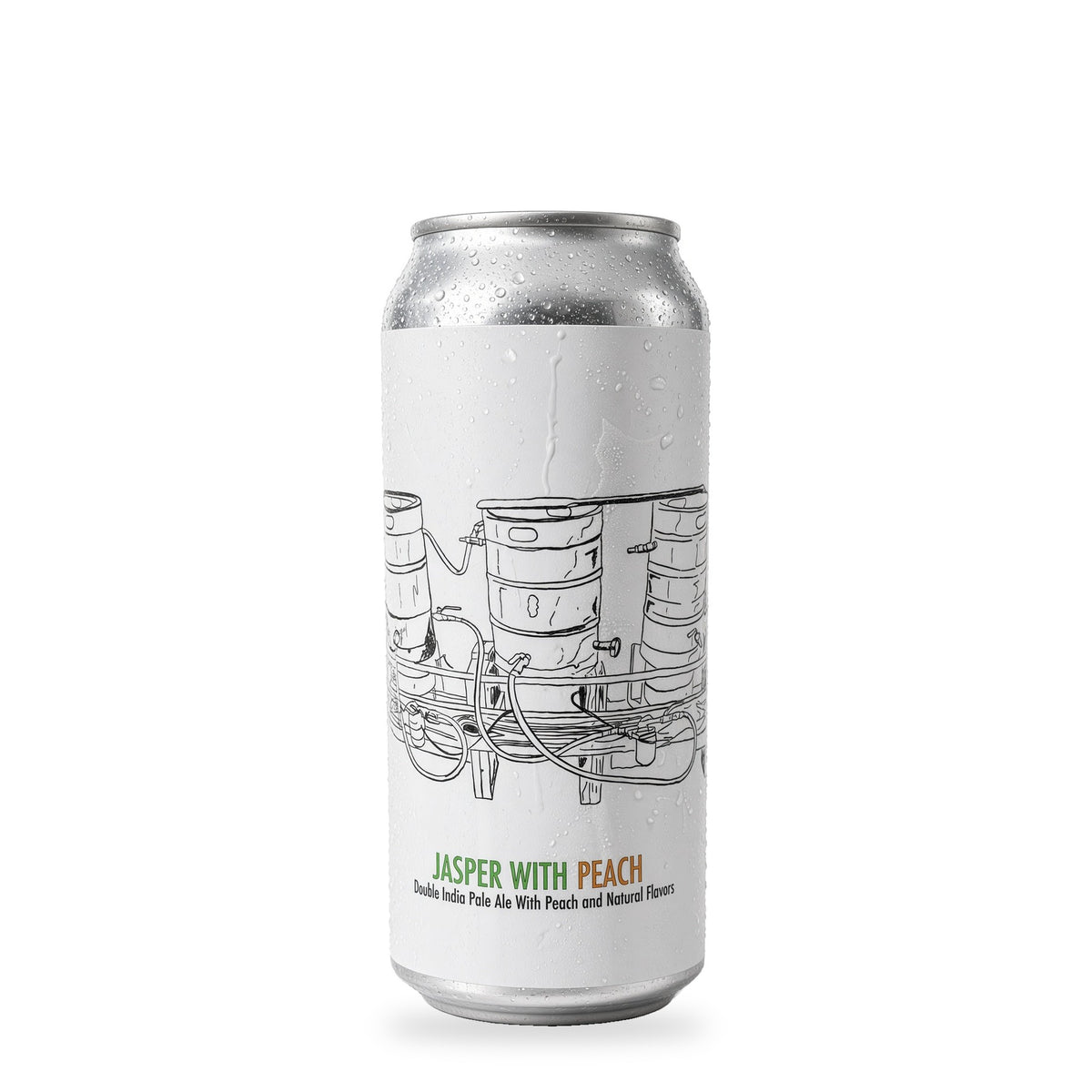 Cerveza Fidens - Jasper With Peach - Double Hazy IPA with Peach & Natural Flavors
