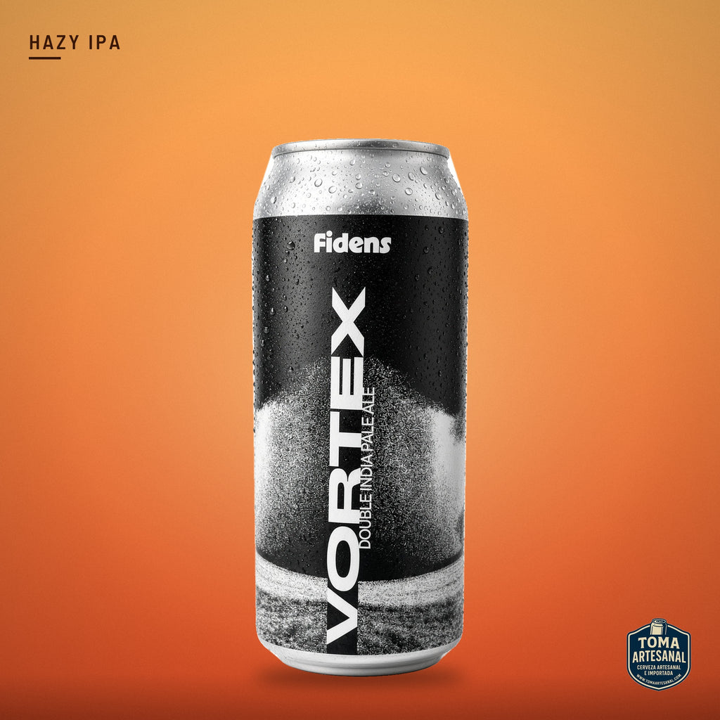 Cerveza Fidens - Vortex – Double IPA brewed with Citra, Citra Cryo, Motueka & Motueka Hop Kief hops. | Toma Artesanal